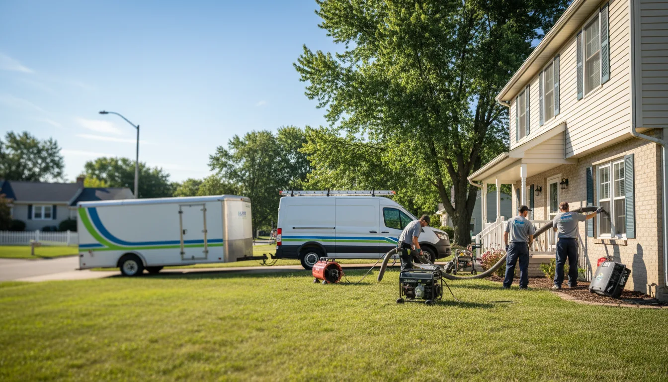 Flooded Basement Restoration And Cleanup With Repair in Deal Island, MD near me